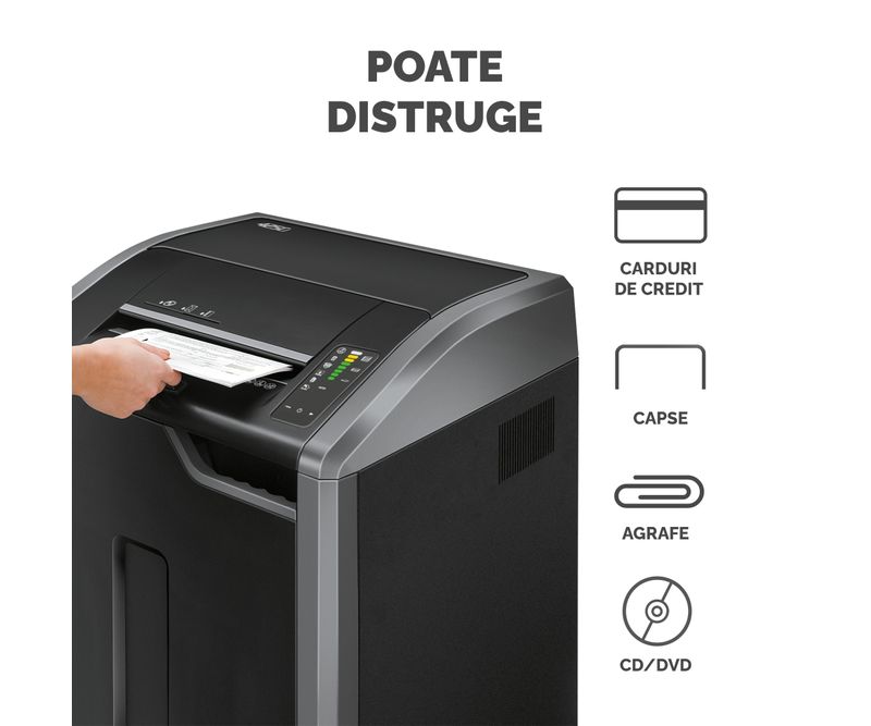 Distrugator-documente-manual-strip-cut-40-coli-Fellowes-425i-3