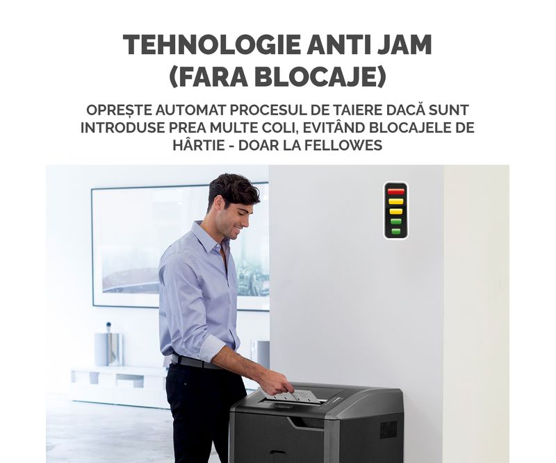 Distrugator-documente-manual-strip-cut-40-coli-Fellowes-425i-4