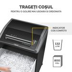 Distrugator-documente-manual-strip-cut-40-coli-Fellowes-485i-7