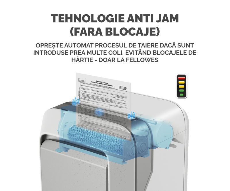 Distrugator-documente-manual-micro-cut-15-coli-Fellowes-LX-211-alb-4