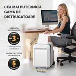 Distrugator-documente-manual-micro-cut-15-coli-Fellowes-LX-211-alb-9