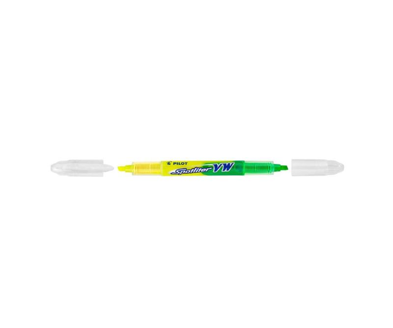 Textmarker-Pilot-Spotliter-VW-Beegreen-3.6-mm-galben-si-verde