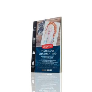 Bloc pentru desen Derwent Proffesional, A5, 20 coli, 120 gsm, hartie in 4 culori