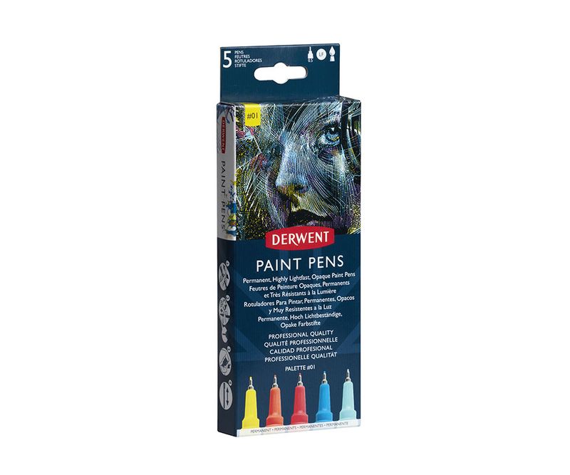 Set-liner-cu-vopsea-Derwent-Professional-0.5-mm-pentru-suprafete-multiple-culori-mate