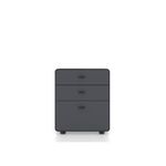 Casetiera-fixa-cu-3-sertare-din-metal-si-PAL-Antracit