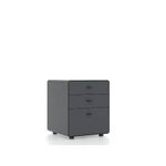 Casetiera-fixa-cu-3-sertare-din-metal-si-PAL-Antracit