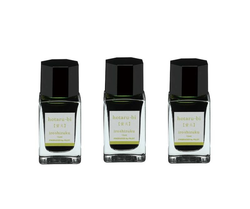 Set-3-rezerve-cerneala-Pilot-Iroshizuku-mini-verde-hotariu-bi-15mL