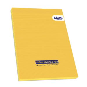 Bloc notes A4 50 file dictando Skag Yellow