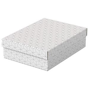 Set 3 buc Cutii arhivare carton 360 x 260 x 100 mm alb Esselte Home Recycled