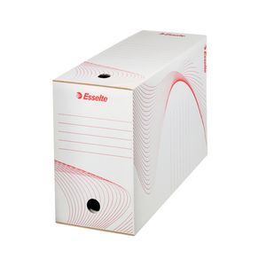 Cutie arhivare carton reciclat si reciclabil 348 x 245 x 150 mm alb Esselte Standard
