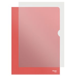 Mapa de protectie Esselte A4 standard 105 mic rosu 25 bucati/set