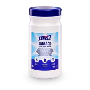 Servetele dezinfectante pentru suprafete Purell Sanitising