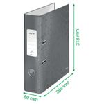 Biblioraft-Leitz-180-WOW-carton-laminat-partial-reciclat-certificare-FSC-A4-80-mm-rosu-0