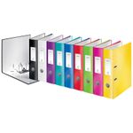 Biblioraft-Leitz-180°-WOW-carton-laminat-partial-reciclat-certificare-FSC-A4-80-mm-rosu