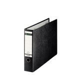 Biblioraft-Leitz-180°-carton-partial-reciclat-certificare-FSC-A3-landscape-80-mm-negru
