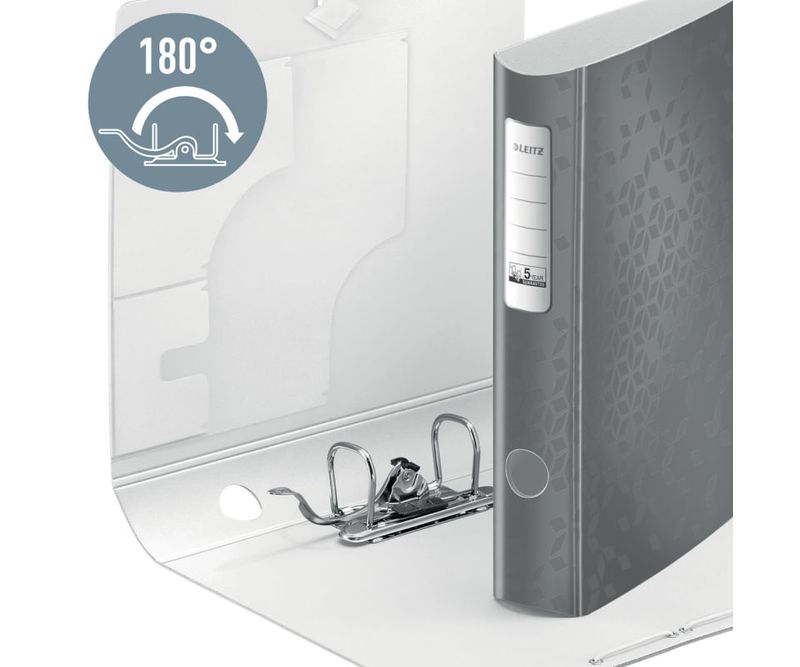 Biblioraft-Leitz-180-Active-WOW-polyfoam-partial-reciclat-A4-65-mm-rosu-0