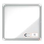 Avizier-NOBO-Premium-Plus-interior-otel-emailat-6x-A4-cu-usa-si-cheie-magnetic-alb