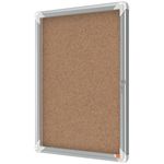 Avizier-NOBO-Premium-Plus-interior-pluta-4x-A4-cu-usa-si-cheie-natur