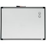 Tabla-NOBO-58x53-cm-magnetica-include-marker-si-magneti-alb-rama-alba-gri-sau-neagra