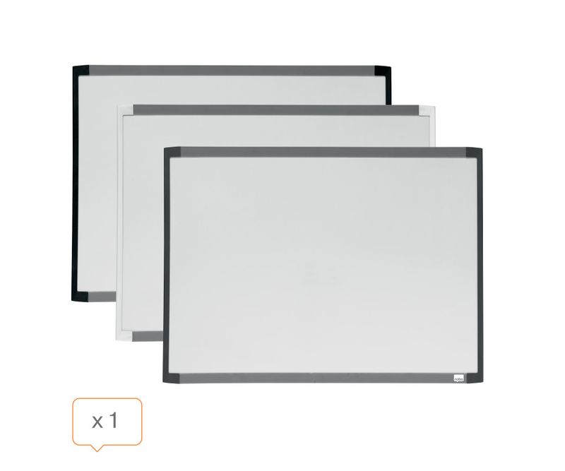 Tabla-NOBO-58x53-cm-magnetica-include-marker-si-magneti-alb-rama-alba-gri-sau-neagra