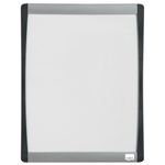 Tabla-NOBO-28x21-cm-magnetica-include-marker-si-magneti-alb-rama-gri