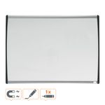 Tabla-NOBO-58x43-cm-magnetica-include-marker-si-magneti-alb-rama-arcuita-gri-negru