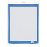 Tabla-NOBO-21x28-cm-magnetica-include-marker-laveta-si-magneti-alb-rama-color