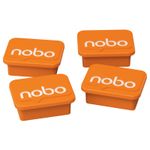 Magneti-pentru-table-NOBO-18x22-mm-sustin-4-coli-4-buc-set-portocaliu