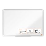 Tabla-NOBO-Premium-Plus-otel-lacuit-90x60-cm-magnetica-include-marker-si-tavita-alb