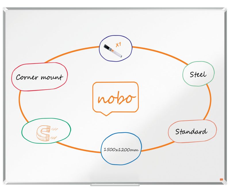 Tabla-NOBO-Premium-Plus-otel-lacuit-150x120-cm-magnetica-include-marker-si-tavita-alb