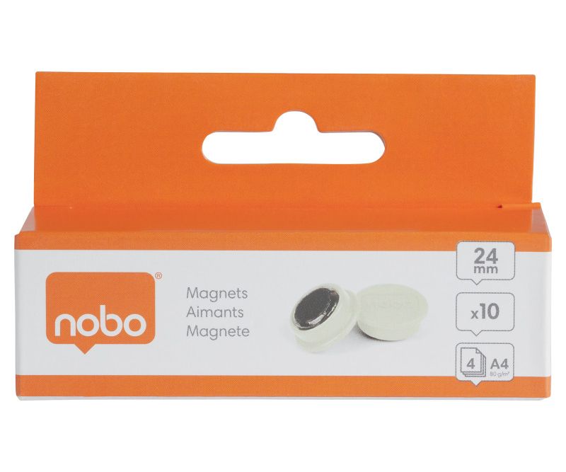 Magneti-pentru-table-NOBO-diametru-24-mm-sustin-4-coli-10-buc-set-alb