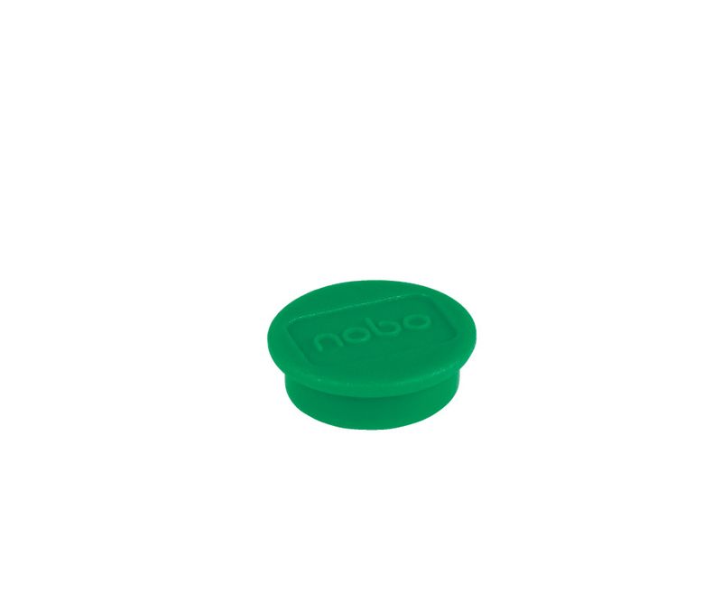 Magneti-pentru-table-NOBO-diametru-24-mm-sustin-4-coli-10-buc-set-verde