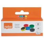 Magneti-pentru-table-NOBO-diametru-32-mm-sustin-7-coli-10-buc-set-diverse-culori