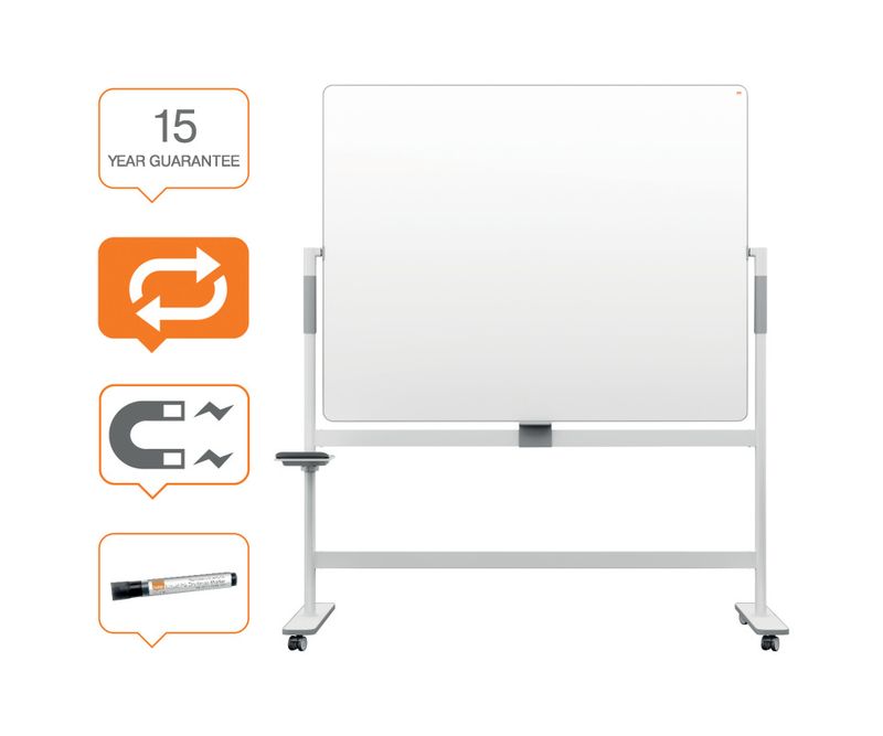 Tabla-mobila-NOBO-Move---Meet-150x120-cm-magnetica-include-tavita-detasabila-si-marker-alb