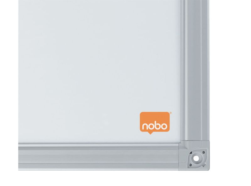 Tabla NOBO Essentials, otel lacuit, 120x90 cm, magnetica, include