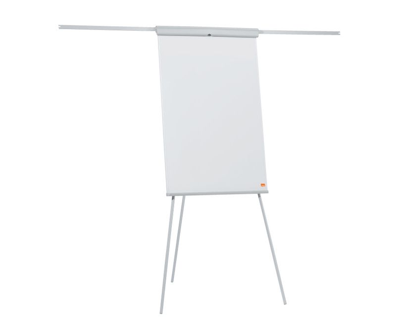 Flipchart-NOBO-Essentials-otel-lacuit-brate-extensibile-si-trepied-magnetic-alb