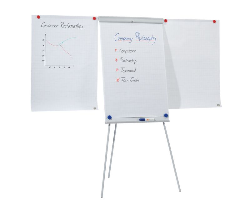 Flipchart-NOBO-Essentials-otel-lacuit-brate-extensibile-si-trepied-magnetic-alb