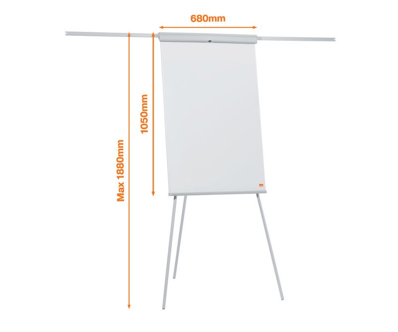 Flipchart-NOBO-Essentials-otel-lacuit-brate-extensibile-si-trepied-magnetic-alb