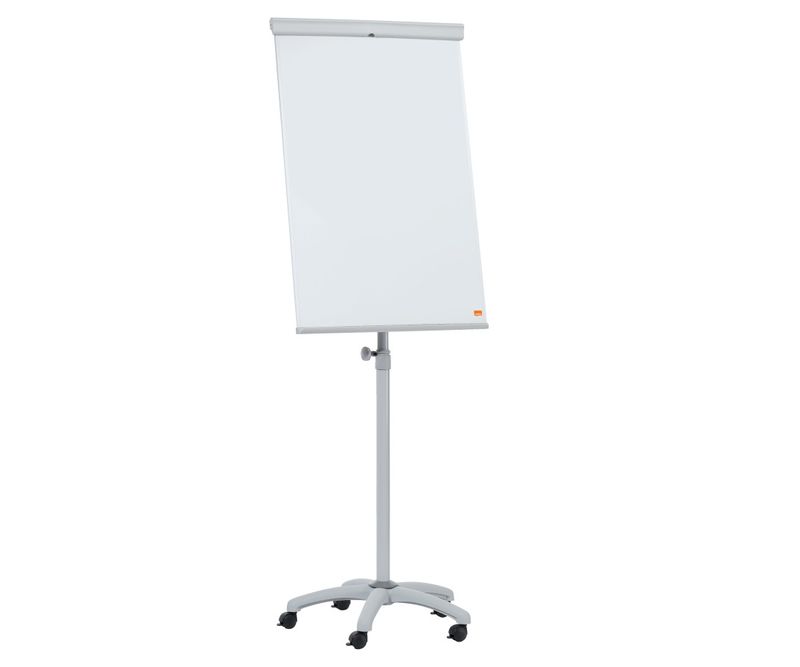 Flipchart-mobil-NOBO-Essentials-otel-lacuit-magnetic-alb