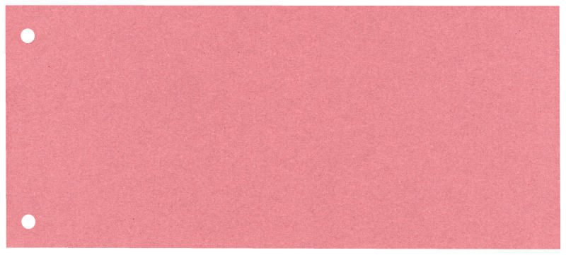Separatoare Esselte, carton, partial reciclat, reciclabil cu 2 perforatii, 100 buc/set, rosu