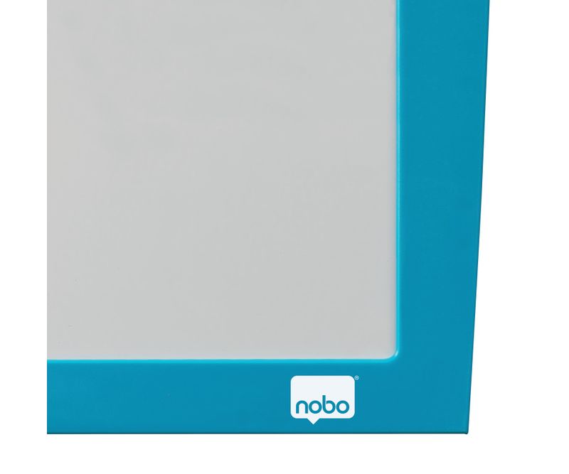 Tabla-NOBO-Joy-plastic-43x58.5-cm-magnetica-include-marker-burete-si-magneti-alb-rama-albastra