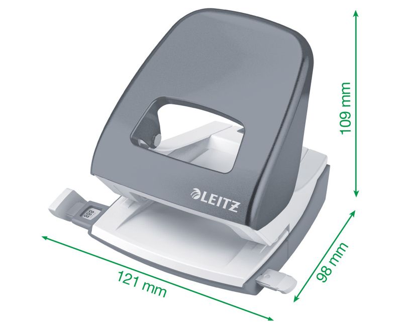 Perforator-metalic-Leitz-WOW-5008-NeXXt-Series-30-coli-rosu