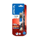 Roller-Frixion-Clicker-Naruto-Pilot-0.7mm-negru-cu-3-rezerve-negre