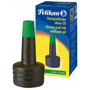 Tus stampila neuleios 28 ml verde Pelikan