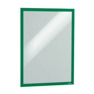 Display autoadeziv magnetic Durable Duraframe A3 2 bucati/set verde
