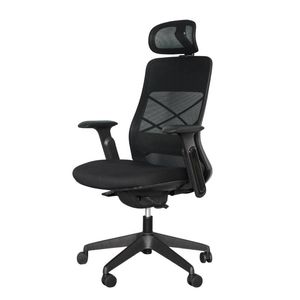 Scaun birou operational negru Style