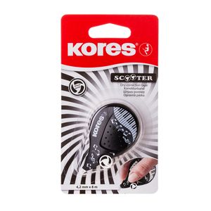 Banda corectoare 4,2 mm x 8 m Scooter Black White Kores