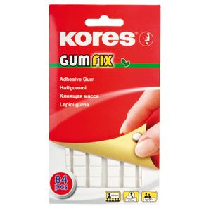 Plastilina adeziva repoz 50 g Gumfix 84/set Kores