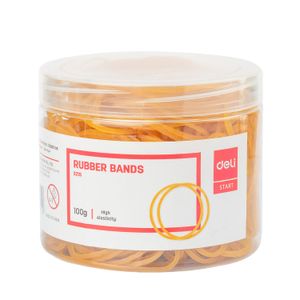 Elastic bani 100 g cutie plastic Deli