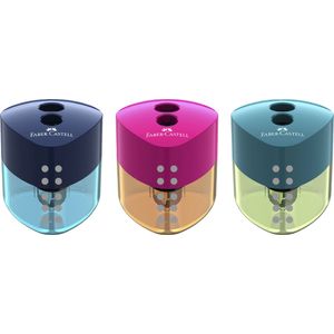 Ascutitoare plastic dubla Grip Trend Faber-Castell